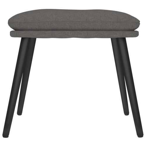 Tabure tamnosivi 45 x 29,5 x 35 cm od tkanine - Tamno siva 1 Cijena