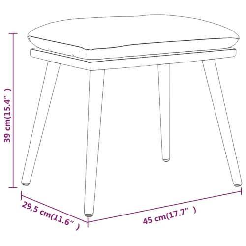 Tabure tamnosivi 45x29,5x35 cm baršunasti Tamno siva 1 Cijena