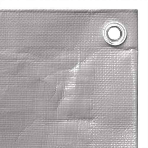 Cerada 260 g/m² 4 x 8 m siva HDPE - Siva 4 x 8 m 1 260 gsm Cijena