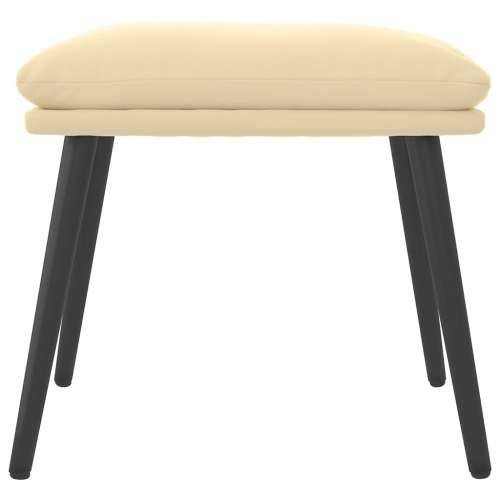 Tabure krem bijeli 45x29,5x35 cm baršunasti - Krem bijela 1 Cijena