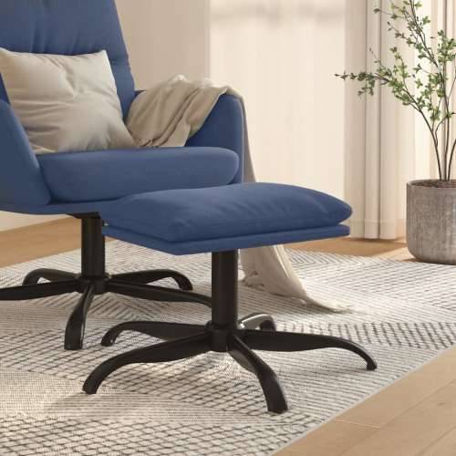 Tabure plavi 60x60x36 cm od tkanine - Plava 1 Cijena