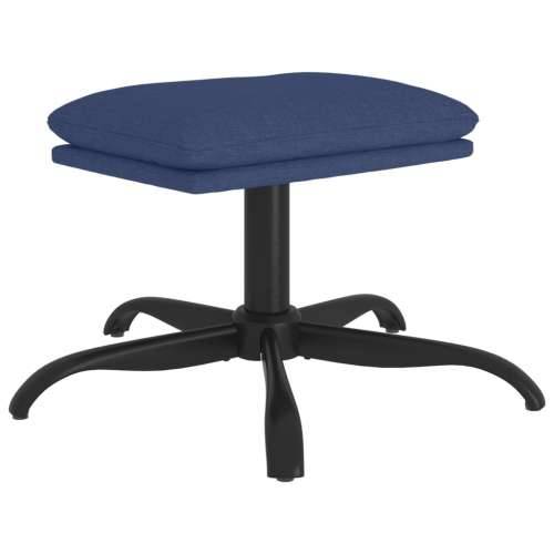 Tabure plavi 60x60x36 cm od tkanine - Plava 1 Cijena