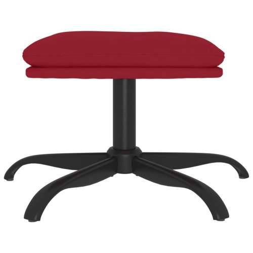 Tabure crvena boja vina 60x60x36 cm baršunasti - boja crnog vina 1 Cijena