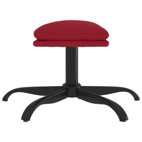 Tabure crvena boja vina 60x60x36 cm baršunasti - boja crnog vina 1 Cijena