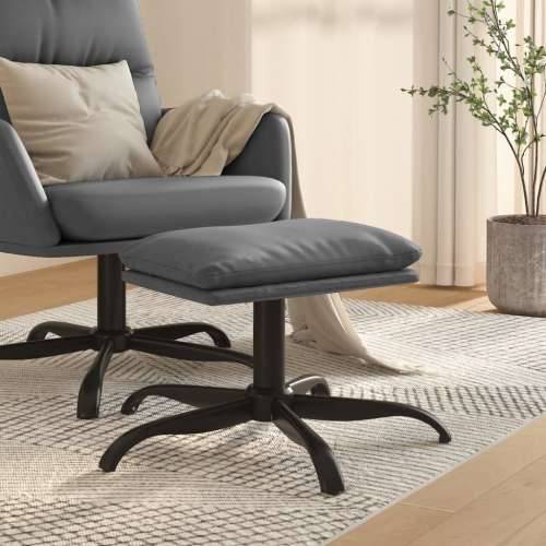 Tabure antracit sivi 60x60x36 cm od umjetne kože - Siva 1 Cijena