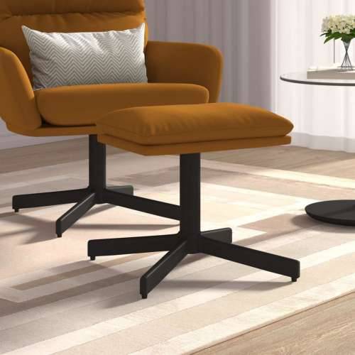 Tabure smeđi 60x60x36 cm baršunasti - Smeđa 1 Cijena