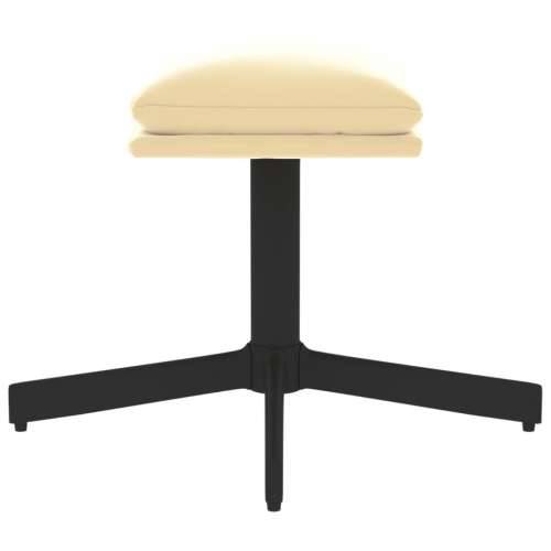 Tabure krem bijeli 60x60x36 cm baršunasti - Krema 1 Cijena
