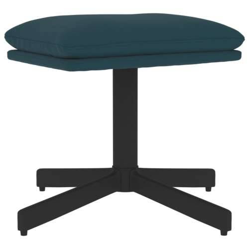 Tabure plavi 60x60x36 cm baršunasti Plava 1 Cijena