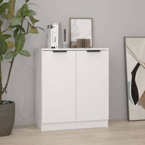Komoda bijela 60x30x70 cm od konstruiranog drva - Bijela 1 Cijena