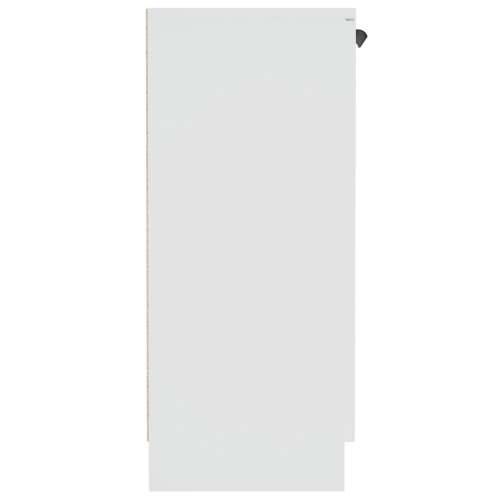 Komoda bijela 60x30x70 cm od konstruiranog drva - Bijela 1 Cijena