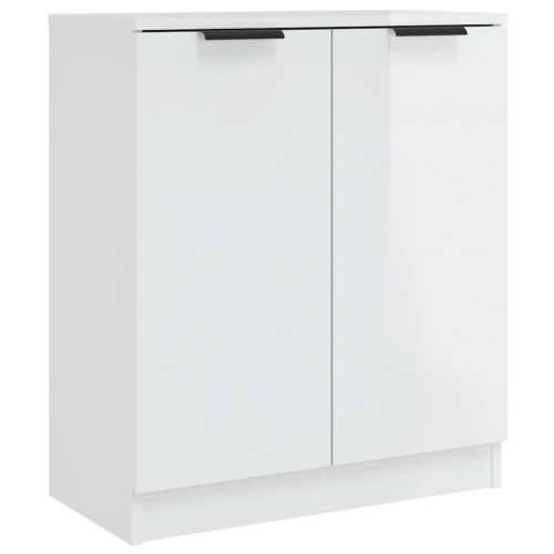 Komoda sjajna bijela 60x30x70 cm od konstruiranog drva - Visoko sjajno bijela 1 Cijena
