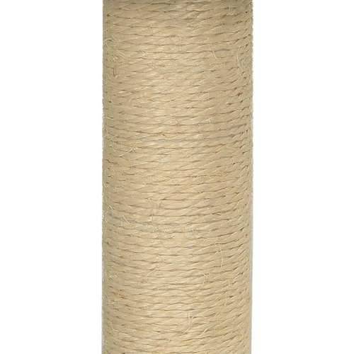 Penjalica za mačke - Kuća za mačke - Grebalica sa stupom za grebanje svjetlosiva 74 cm - Svjetlosiva Cijena