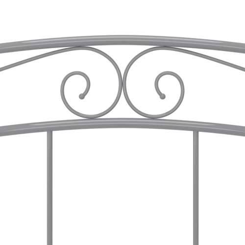 Okvir za krevet sivi metalni 200 x 200 cm - Siva 200 x 200 cm Cijena