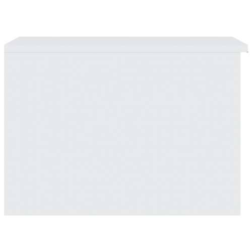 Stolić za kavu bijeli 50 x 50 x 36 cm od konstruiranog drva Cijena