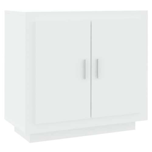 Komoda bijela 80 x 40 x 75 cm od konstruiranog drva - Bijela 1 Cijena
