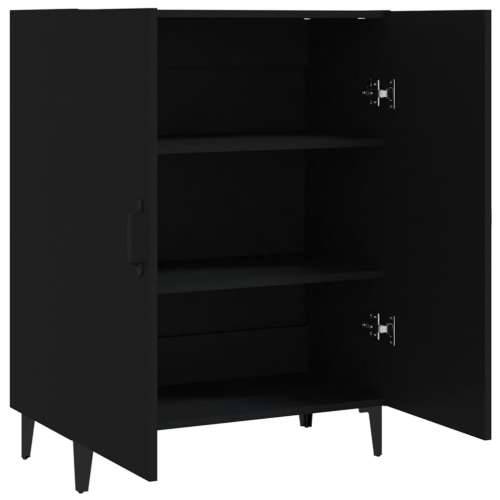 Komoda crna 70x34x90 cm od konstruiranog drva Crna 1 Cijena