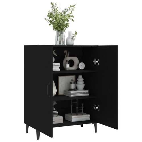 Komoda crna 70x34x90 cm od konstruiranog drva Crna 1 Cijena