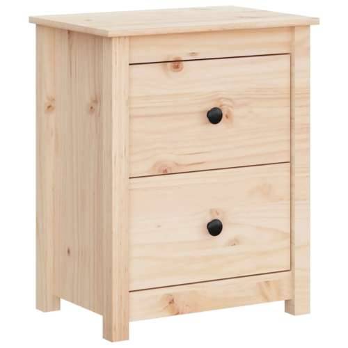 Noćni ormarići 2 kom 50x35x61,5 cm od masivne borovine - Prirodna 2 Cijena
