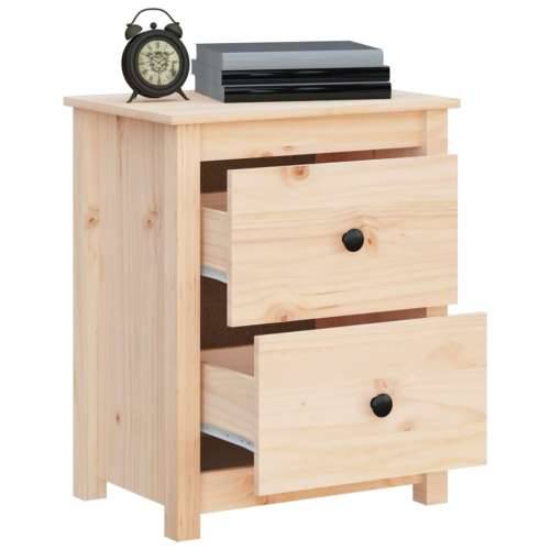 Noćni ormarići 2 kom 50x35x61,5 cm od masivne borovine - Prirodna 2 Cijena