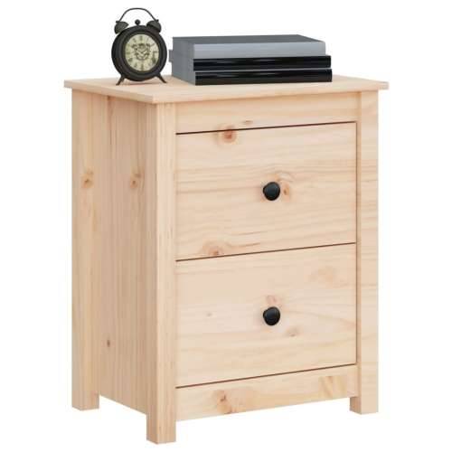 Noćni ormarići 2 kom 50x35x61,5 cm od masivne borovine - Prirodna 2 Cijena