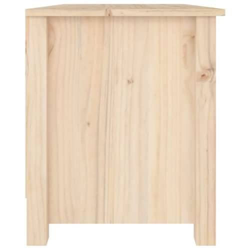 Klupa za cipele 70x38x45,5 cm od masivne borovine - Prirodna 1 70 cm Cijena