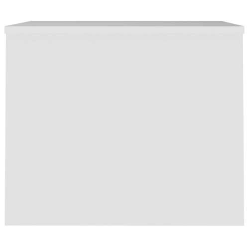 Stolić za kavu bijeli 80 x 50,5 x 41,5 cm od konstruiranog drva Cijena
