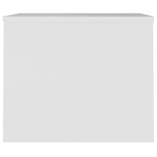 Stolić za kavu bijeli 80 x 50,5 x 41,5 cm od konstruiranog drva - Bijela 80 x 50 x 41.5 cm 1 Cijena