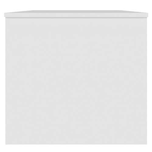 Stolić za kavu bijeli 102x50,5x46,5 cm od konstruiranog drva - Bijela 102 x 50 x 46.5 cm 1 Cijena