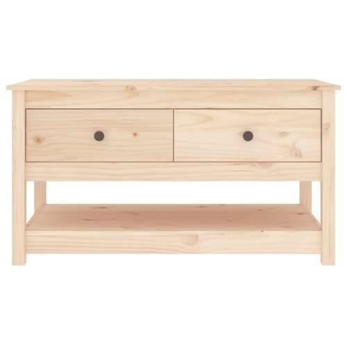 Stolić za kavu 102x49x55 cm od masivne borovine Prirodna 1 Cijena