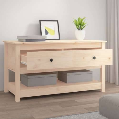 Stolić za kavu 102x49x55 cm od masivne borovine Prirodna 1 Cijena