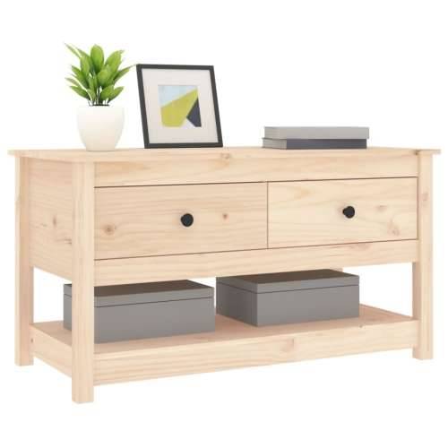 Stolić za kavu 102x49x55 cm od masivne borovine Prirodna 1 Cijena