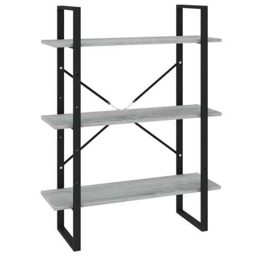 Ormarić za knjige boja hrasta 80x30x105 cm konstruirano drvo - Sivi hrast sonoma 1 105 cm Konstruirano drvo Cijena