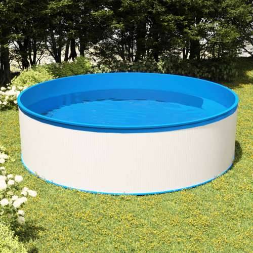 Nadzemni bazen s visećim skimmerom i crpkom 350 x 90 cm bijeli Cijena