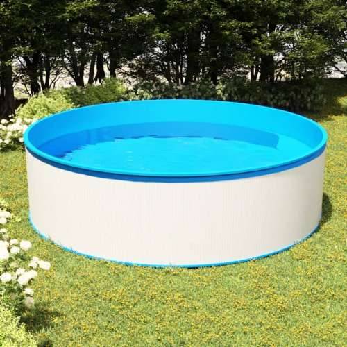 Nadzemni bazen 350 x 90 cm bijeli Cijena