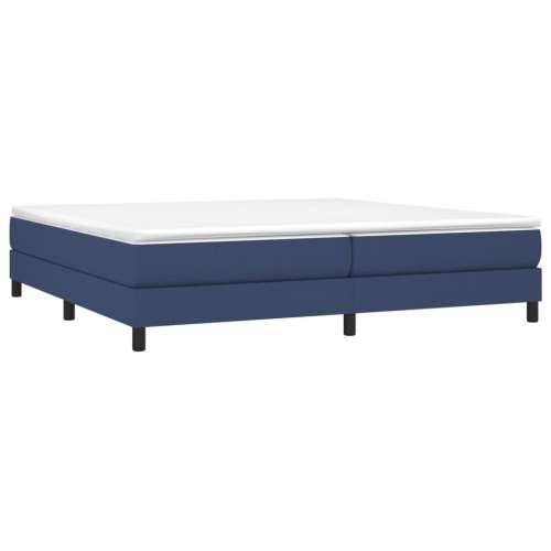 Okvir za krevet bez madraca plavi 200x200 cm od tkanine Plava 200 x 200 cm 25 cm Cijena
