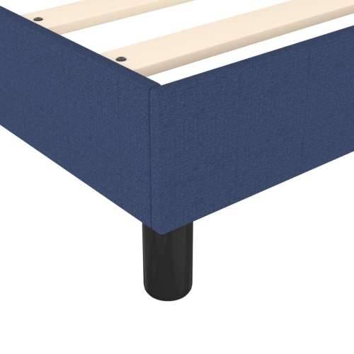 Okvir za krevet bez madraca plavi 200x200 cm od tkanine Plava 200 x 200 cm 25 cm Cijena
