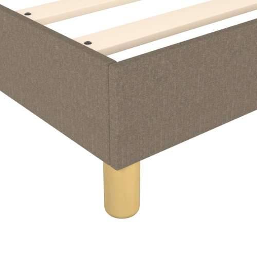 Okvir za krevet smeđesivi 180x200 cm od tkanine Cijena