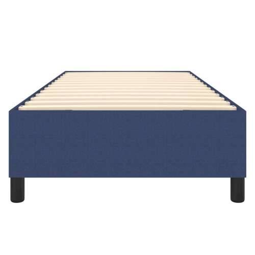 Okvir za krevet bez madraca plava 80x200cm od tkanine Plava 80 x 200 cm 35 cm Cijena