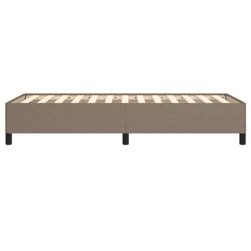 Okvir za krevet bez madraca smeđesivi 90x200cm od tkanine Sivo-smeđa 90 x 200 cm 35 cm Cijena