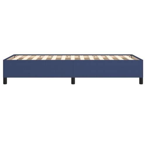 Okvir za krevet bez madraca plava 90x200cm od tkanine - Plava 90 x 200 cm 35 cm Cijena