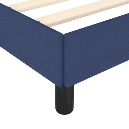 Okvir za krevet bez madraca plava 90x200cm od tkanine - Plava 90 x 200 cm 35 cm Cijena