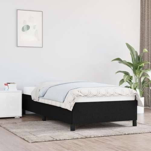 Okvir za krevet bez madraca crni 100x200 cm od tkanine - Crna 100 x 200 cm 35 cm Cijena