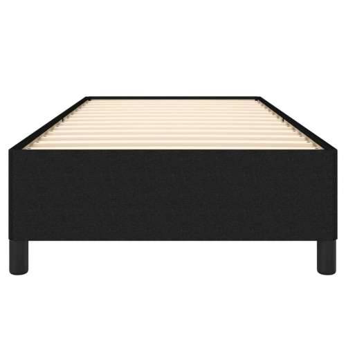 Okvir za krevet bez madraca crni 100x200 cm od tkanine - Crna 100 x 200 cm 35 cm Cijena