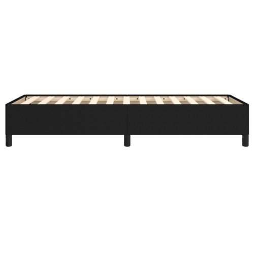 Okvir za krevet bez madraca crni 100x200 cm od tkanine - Crna 100 x 200 cm 35 cm Cijena