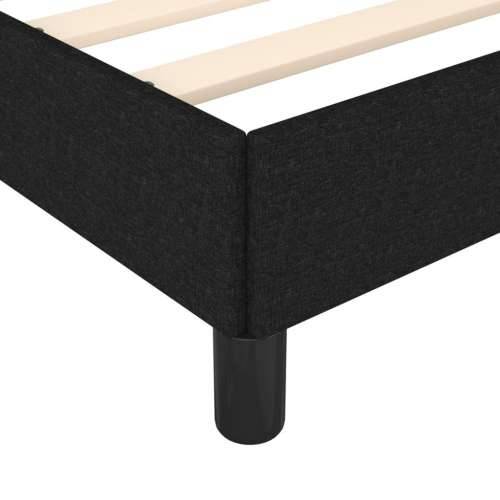 Okvir za krevet bez madraca crni 100x200 cm od tkanine - Crna 100 x 200 cm 35 cm Cijena