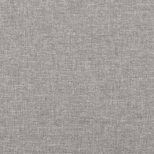 Okvir kreveta bez madraca svjetlosivi 120 x 200 cm od tkanine Svjetlosiva 120 x 200 cm 35 cm Cijena