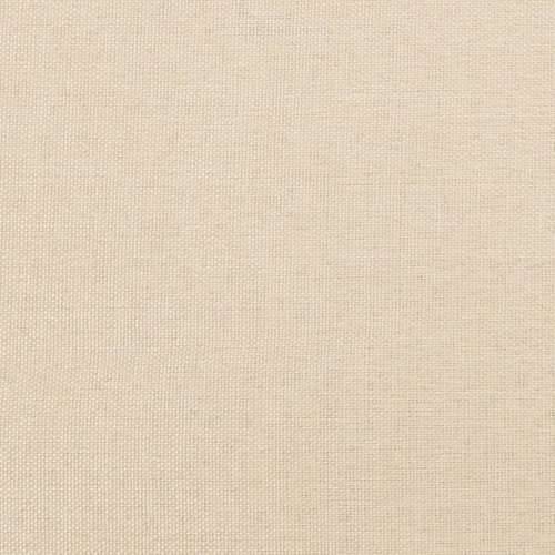 Okvir za krevet bez madraca krem 140 x 190 cm od tkanine Krema 140 x 190 cm 35 cm Cijena