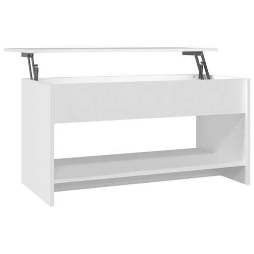 Stolić za kavu bijeli 102x50x52,5 cm od konstruiranog drva - Bijela 102 x 50 x 52.5 cm 1 Cijena
