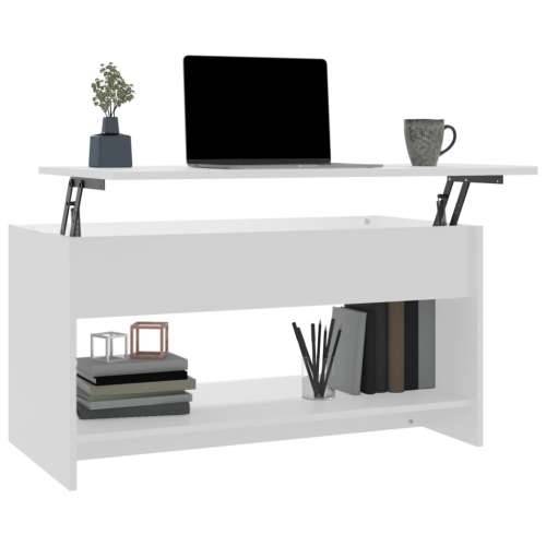 Stolić za kavu bijeli 102x50x52,5 cm od konstruiranog drva - Bijela 102 x 50 x 52.5 cm 1 Cijena