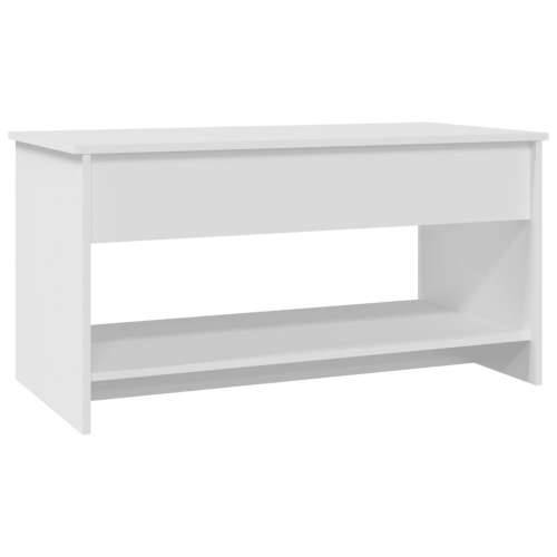 Stolić za kavu bijeli 102x50x52,5 cm od konstruiranog drva - Bijela 102 x 50 x 52.5 cm 1 Cijena